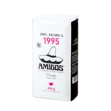 AMIGOS 100% Arabica kotyogók kedvence őrölt kávé 250g