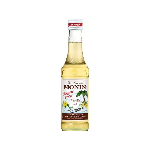 Monin szirup kávészirup cukormentes vanília 250ml 